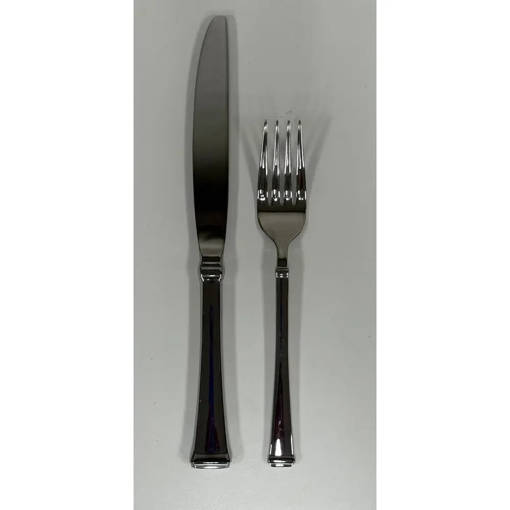 Mikasa Stanton Stainless Steel Knife & Fork Set. KT108